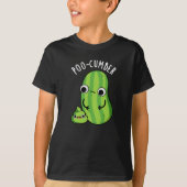 T-shirt Poo-concombre Funny Concombre Pun de Concombre Dar (Devant)
