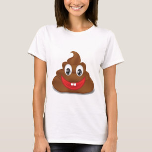 T-shirt poo emojis