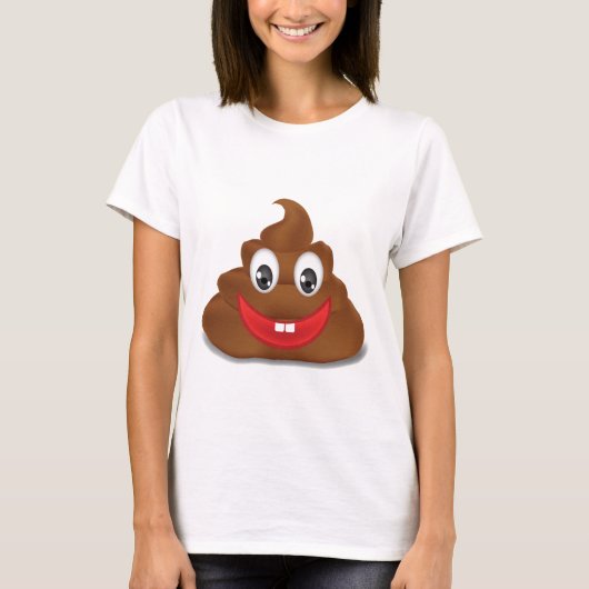 T-shirt poo emojis (Devant)