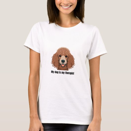 T-shirt Poodle (Devant)
