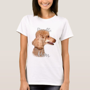 T-shirt Poodle (abricot) Maman 2