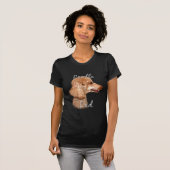 T-shirt Poodle (abricot) Papa 2 (Devant entier)