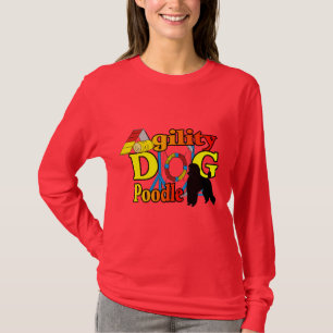 T-shirt Poodle Agilité Cadeaux