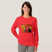 T-shirt Poodle Agilité Cadeaux (Devant entier)