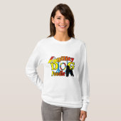 T-shirt Poodle Agilité Cadeaux (Devant entier)