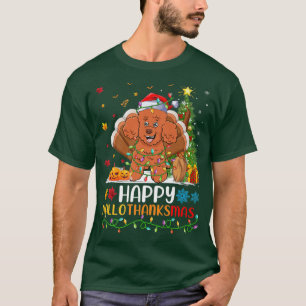 T-shirt Poodle Amoureux des chiens Funny Happy Poodle Hell