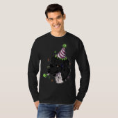 T-shirt Poodle Black Party (Devant entier)