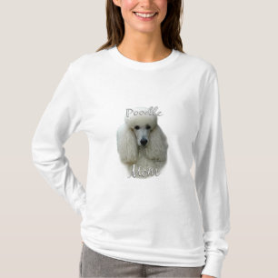 T-shirt Poodle (blanc) Maman 2