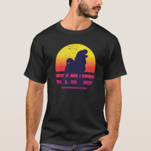 T-shirt Poodle Chien Rétro 13