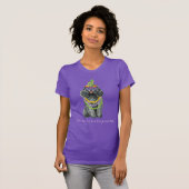 T-shirt Poodle de Jouet Mardi Gras (Devant entier)