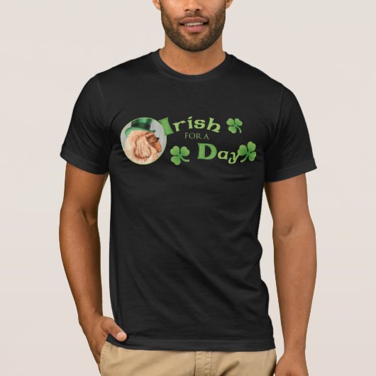 T-shirt Poodle de jouets de la Saint-Patrick (Devant)