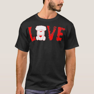 T-shirt Poodle Dog Love 0622