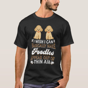 T-shirt Poodle Exotic Chien Abri Breeders Magic Poodles Po