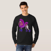 T-shirt Poodle Genderfluide (Devant entier)