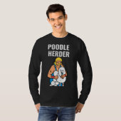 T-shirt Poodle Herder (Devant entier)