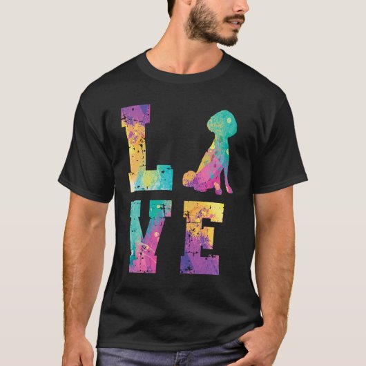 T-shirt Poodle Love (Devant)