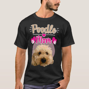 T-shirt Poodle Maman Relaxé Convient
