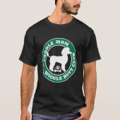T-shirt Poodle Maman Wiggle Butt Club Mignonne Chien Propr (Devant)