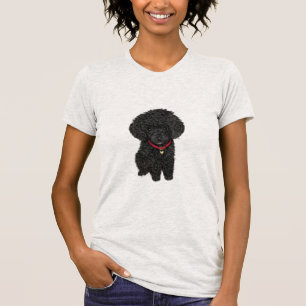 T-shirt Poodle miniature ou jouet - Noir 1