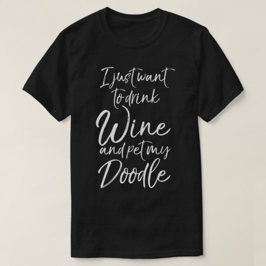 T-shirt Poodle Owner (Design devant)