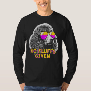 T-shirt Poodle Pas de bouffées Drôle