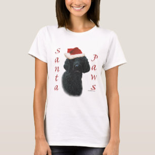T-shirt Poodle Père Noël Paws