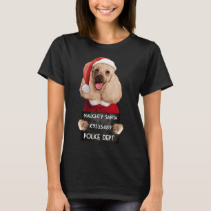 T-shirt Poodle Père Noël Xmas