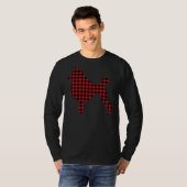T-shirt Poodle plaid (Devant entier)