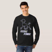 T-shirt Poodle Power ! (Devant entier)