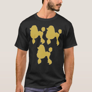 T-shirt Poodle Prints Or Poodle Décor Poodle Gratuit