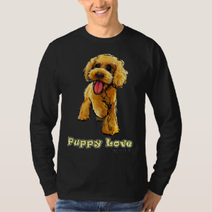 T-shirt Poodle Puppy Love