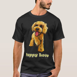 T-shirt Poodle Puppy Love