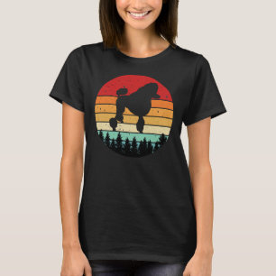 T-shirt Poodle Retro Design Vintage