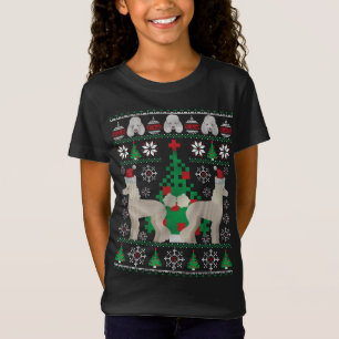 T-Shirt Poodle Vilant Noël Drôle Noël Amoureux des chiens 