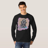 T-shirt Poodle Zen (Devant entier)