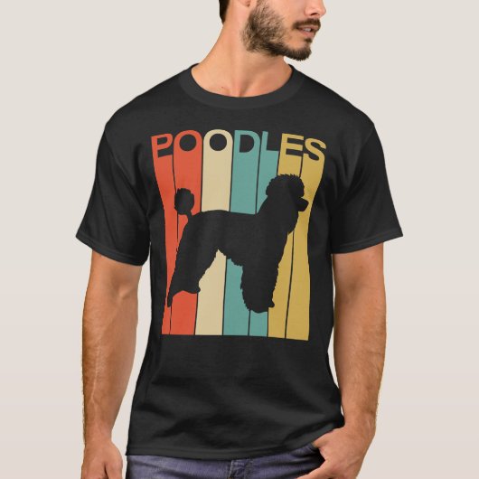 T-shirt Poodles Chien (Devant)