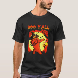 T-shirt Poodo Boo Yall Ghost Chien d'Halloween