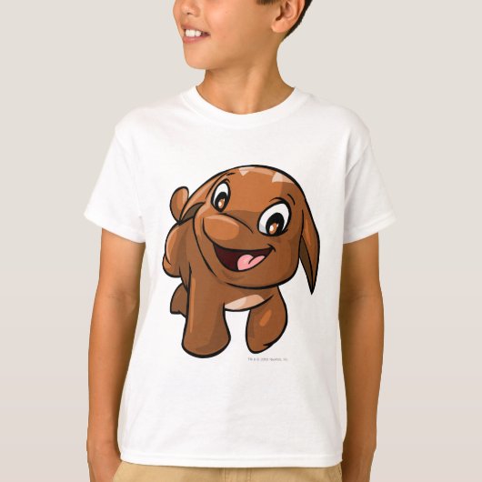 T-shirt Poogle Brown (Devant)