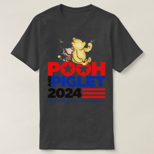 T-shirt Pooh et Piglet (Design devant)