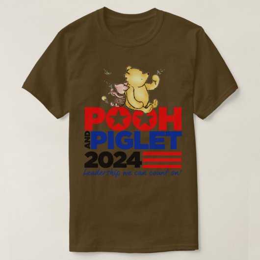 T-shirt Pooh et Piglet (Design devant)