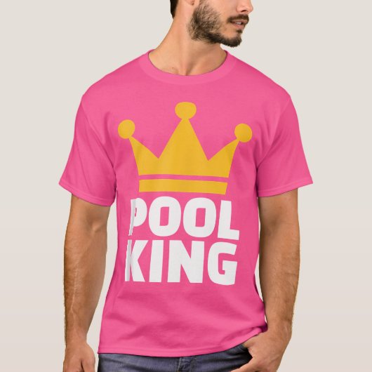T-shirt Pool Billard King (Devant)