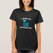 T-shirt Pool Boy For Swimming Service Guy (Devant)