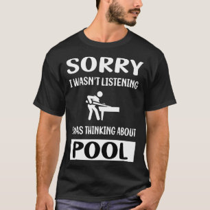 T-shirt Pool d'écoute non