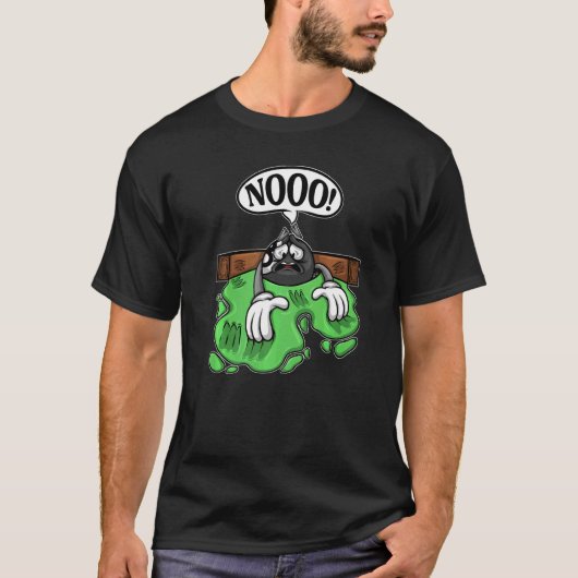 T-shirt Pool Player Billiard Scratching Billiard Ball Bill (Devant)