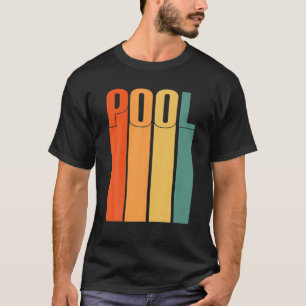 T-shirt Pool Retro Vintage Les années 70 Design 1970S Bill