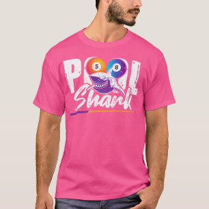 T-shirt Pool Shark Billard de piscine à 8 balles