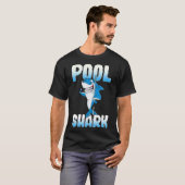 T-shirt Pool Shark Funny Pool Billard Joueur (Devant entier)