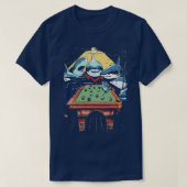 T-shirt Pool Sharks Billard jeu (Design devant)
