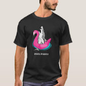 T-shirt Pool Swimming Party Unicorn Float  Shark (Devant)
