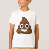 T-shirt poop emoji (Devant)